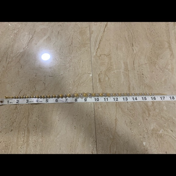 💝Authentic 18K Two Tone Gold Set 🌺💕 - Picture 5 of 6